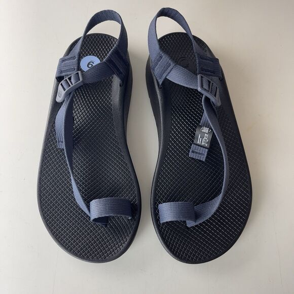 Chaco Sandals Men's 9 Blue Storm Bodhi Belt Toe Loop Strap Hiking Beach Shoes - Picture 6 of 10